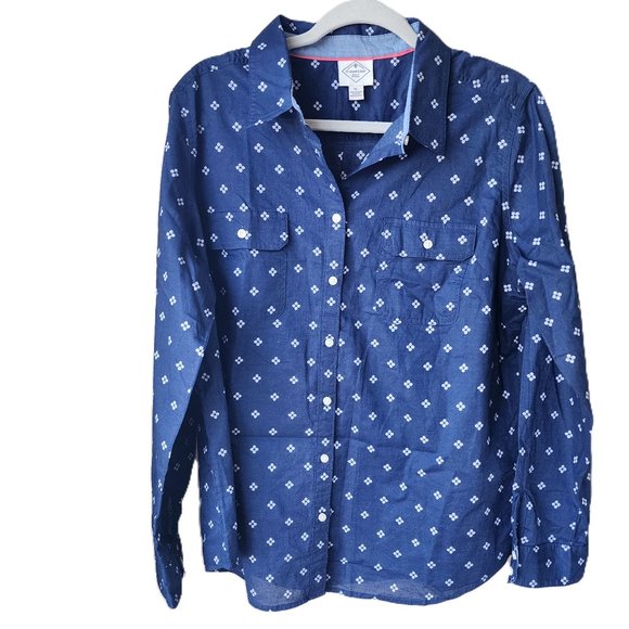 St. John's Bay Tops - St. John's Bay Floral Buttons Down Shirt Size XL